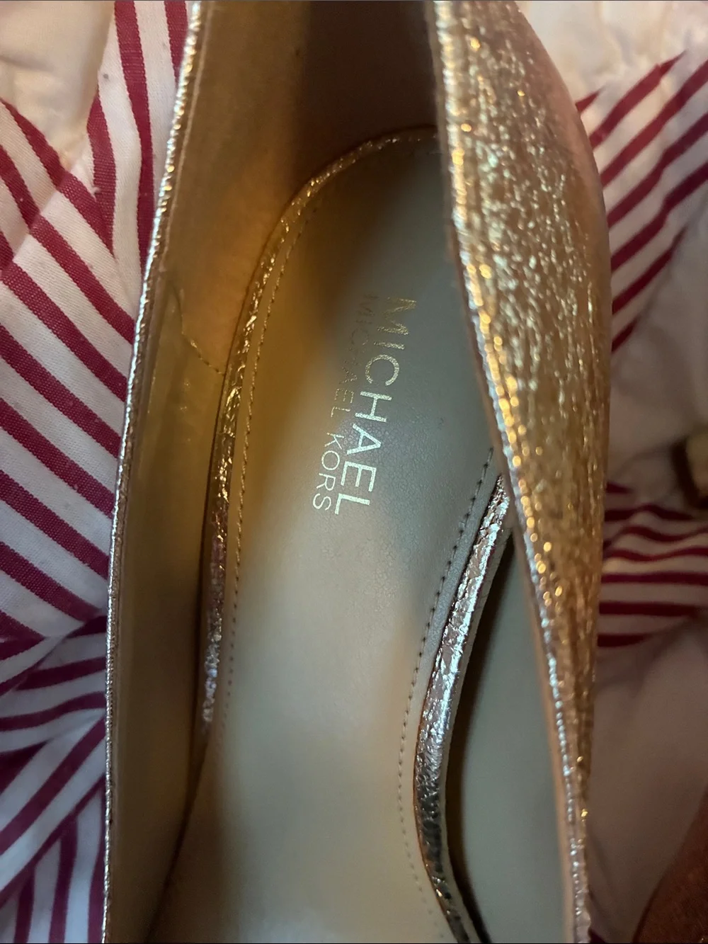 Michael Kors chic metallic